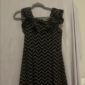 Stylish Black and White Kids Dress